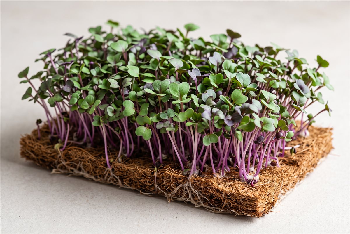 Microverde de repolho roxo Boreal